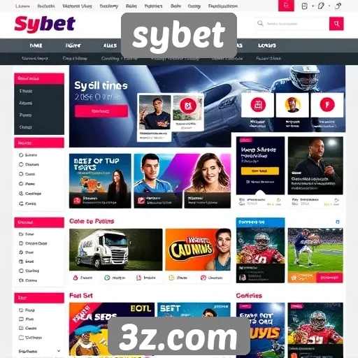 Acessibilidade e usabilidade do site Sybet