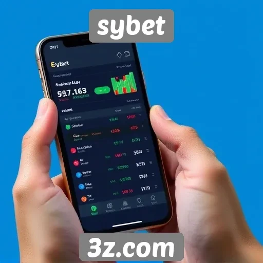 Funcionalidades do aplicativo móvel do sybet