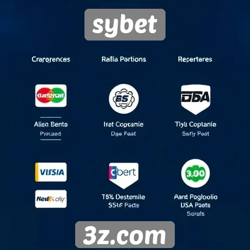 Exploração das opções de pagamento disponíveis no Sybet
