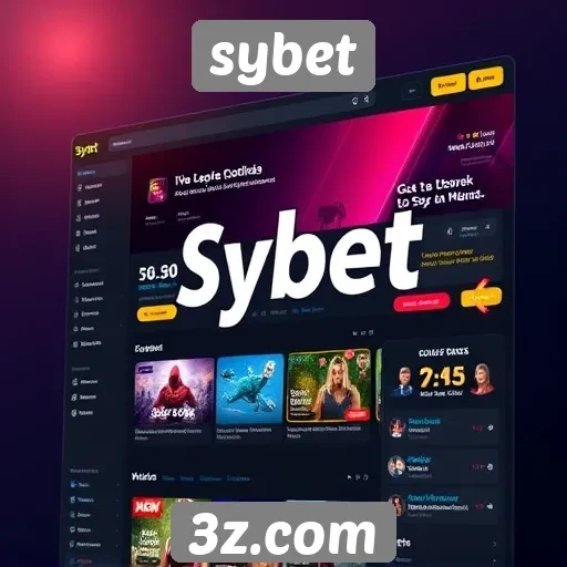 Análise da interface do usuário do site Sybet