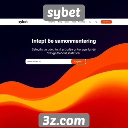 Usabilidade e design do site sybet